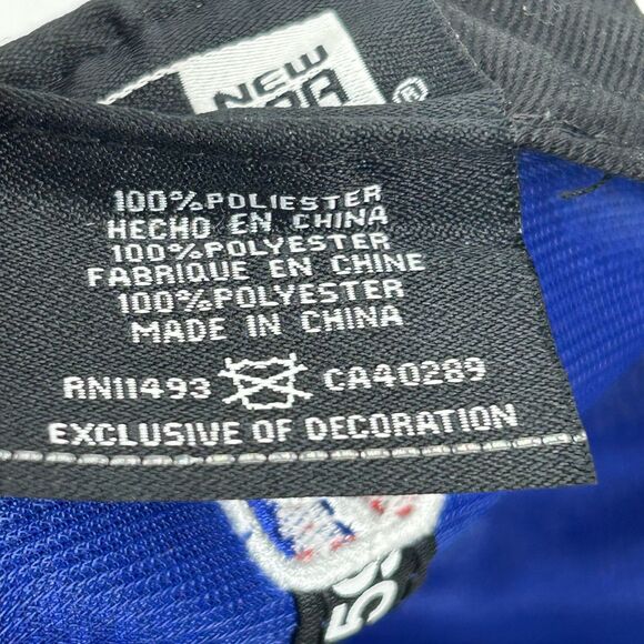 Detroit Pistons Logo Royal Draft New Era 9Fifty Snapback Hat Cap Blue 7 3/8 NBA - Picture 11 of 11